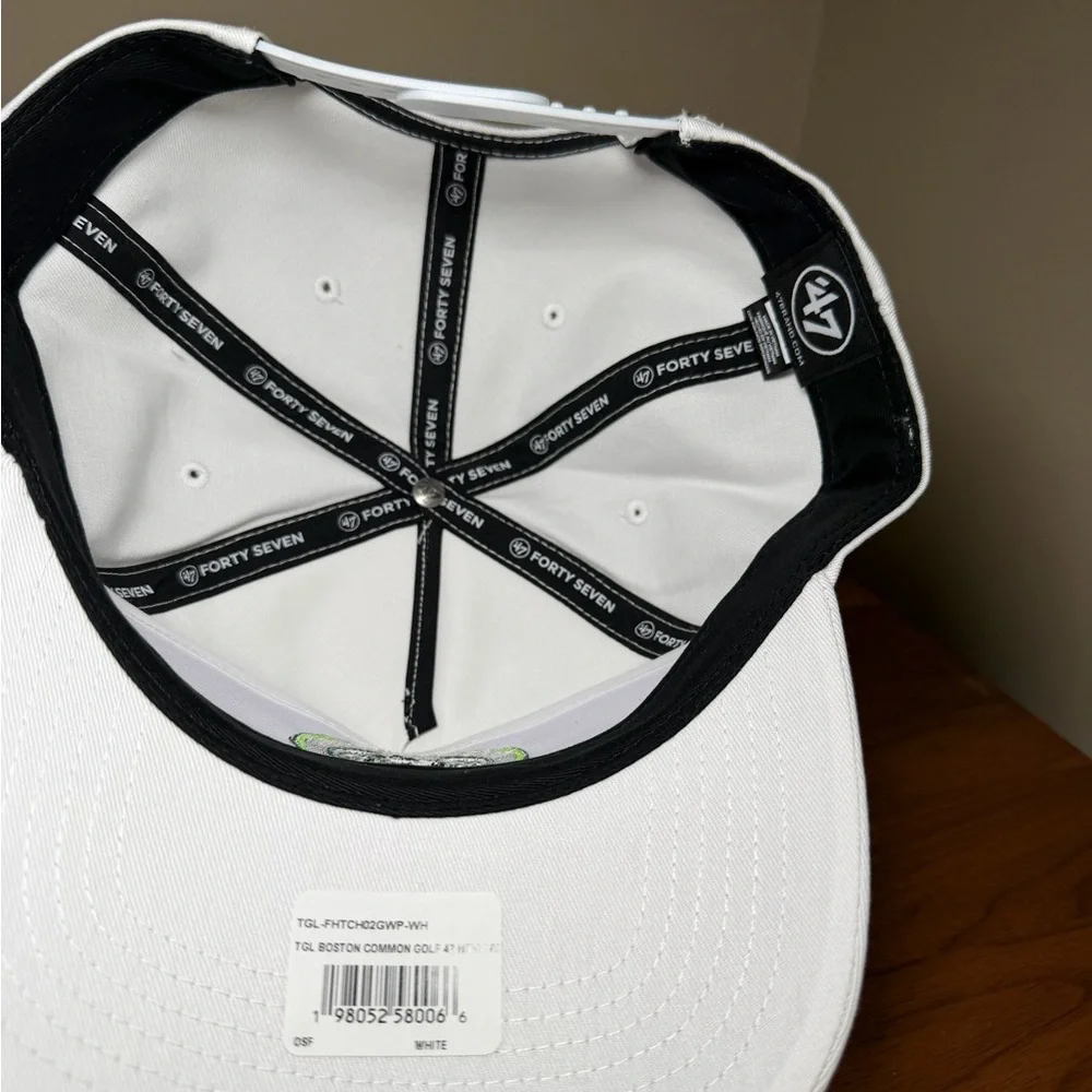 TGL Boston Common Golf '47 Hitch Adjustable Hat - White